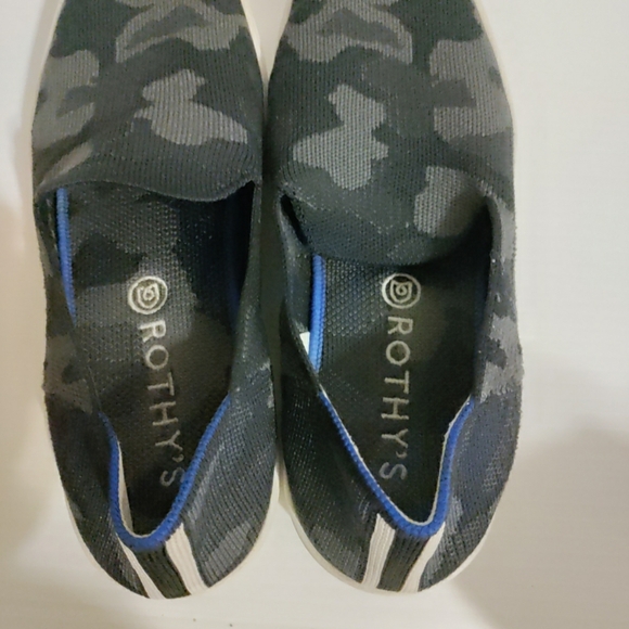 Rothy’s black camo sneakers size 8,5 - Picture 4 of 5